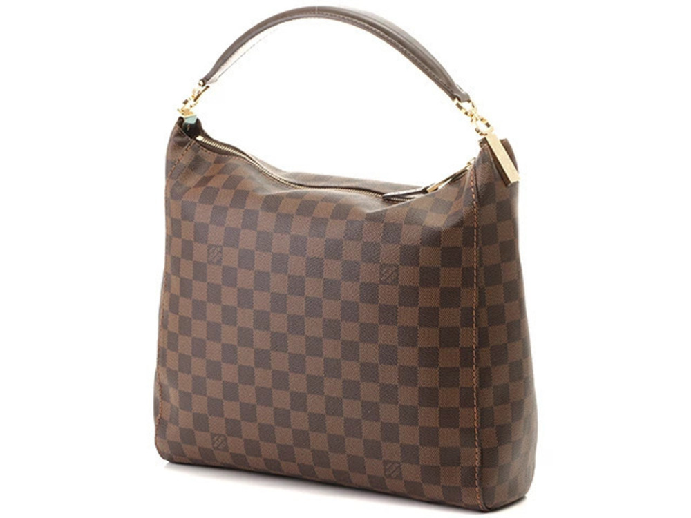 Louis Vuitton Portobello Damier Bag Shoulder Brown
